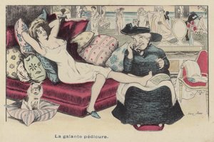 La pédicure galante - Xavier Sager